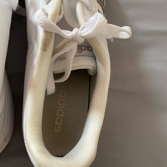 White Adidas Shoes - Picture 3 of 5